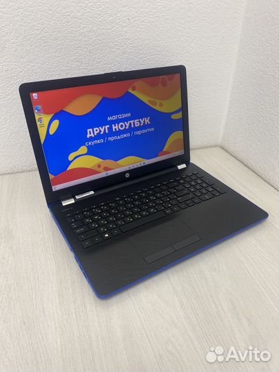 HP 15.6 full hd amd 2 ядра ssd 120gb ddr4 4gb