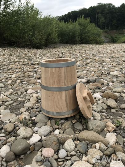 Кадка дубовая 15 литров, кавказский дуб
