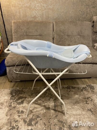 Детская ванночка с подставкой