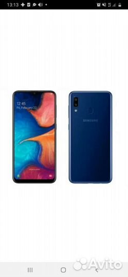 Samsung Galaxy A20, 3/32 ГБ