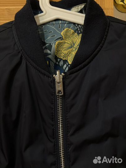 Бомбер двухсторонний женский