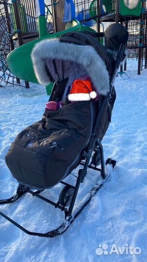 Санки-коляска Nika kids