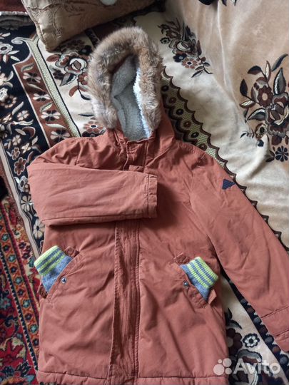 Парка зимняя Обалденная 122 рост для мальчика
