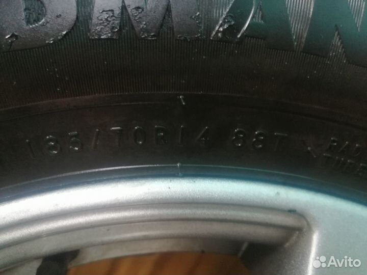 Летняя резина с дисками 185/70/14 диски r14 5*100