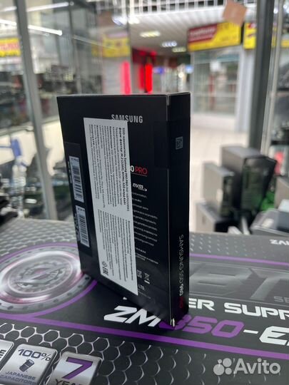 Новый SSD Samsung 980 PRO 500 gb 6900/5000 мб/с