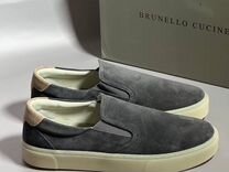 Слипоны замешевые Brunello Cucinelli