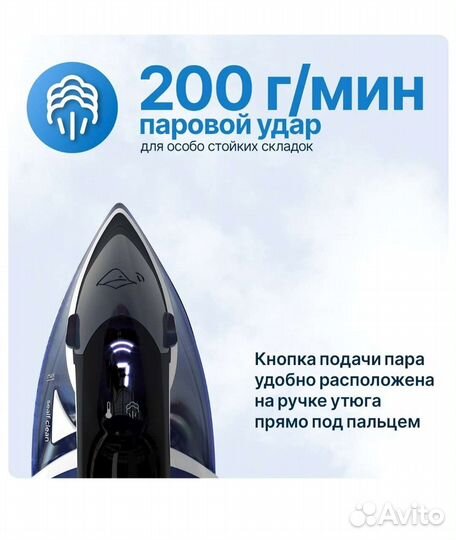 Паровой утюг Eisenhof FS200новый