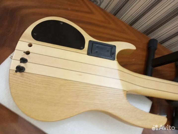 Электро Бас гитара cate and комбик fender Korea