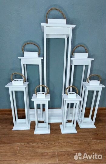 Подарочный деревянный ящик (декоротивный фонарь)