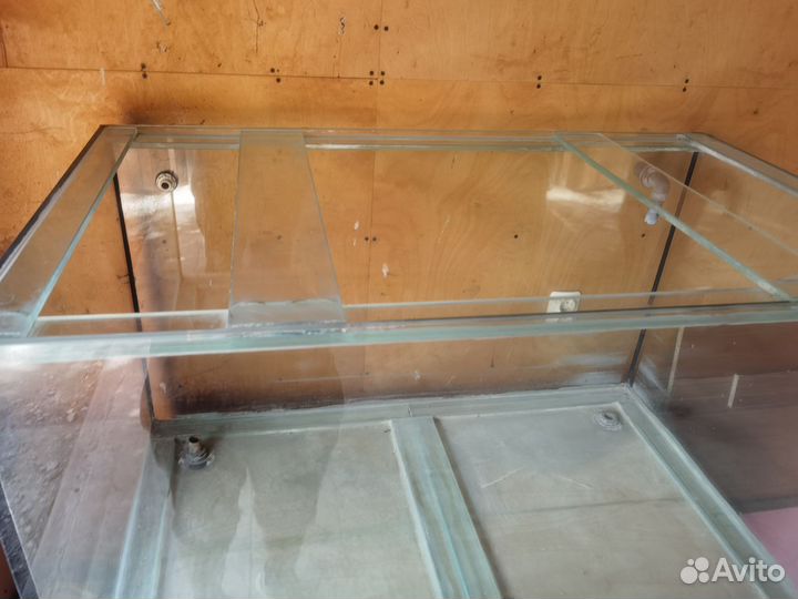 Аквариум 550 литров с подставкой для рыб, крабов