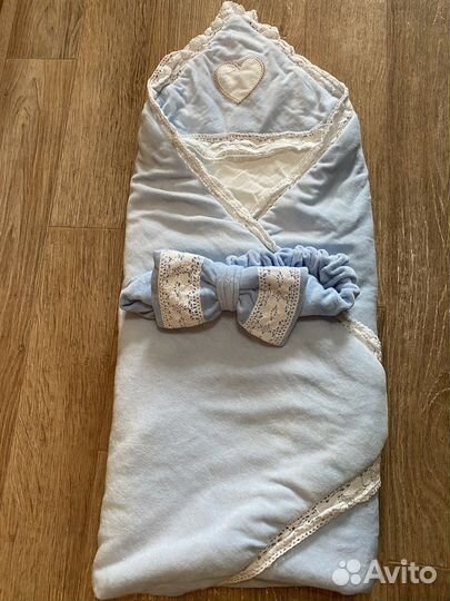 Одеяло на выписку для мальчика