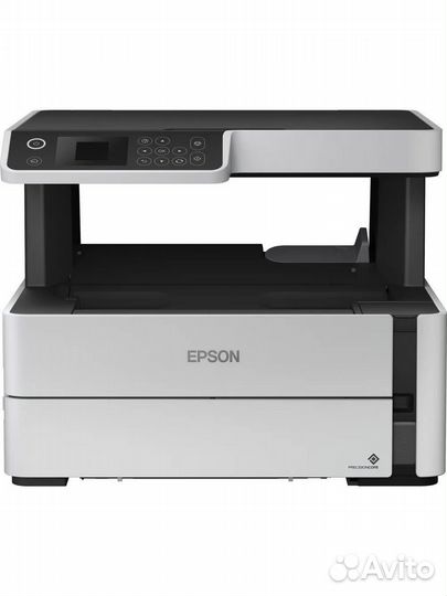 Мфу струйное Epson M2140, ч/б, A4, черный/серый