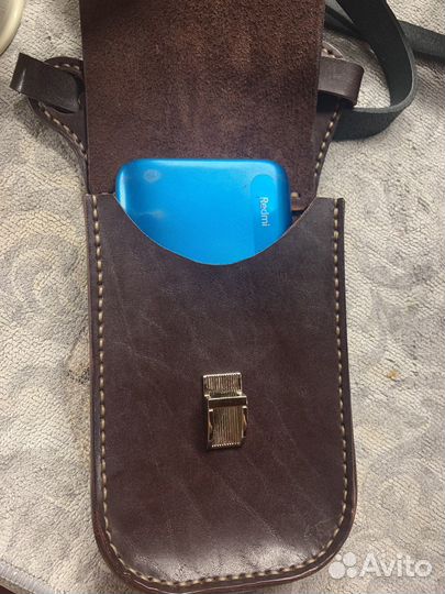 Кобура для телефона кожа