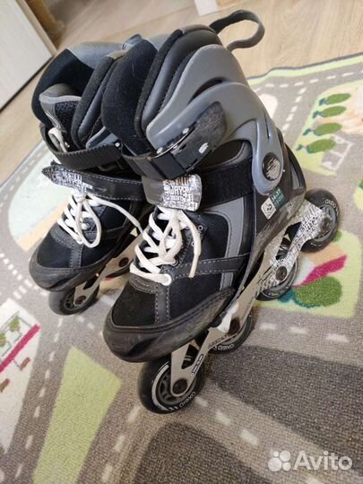 Ролики декатлон 34-37 раздвижные