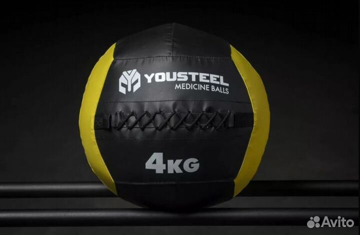 Набивной мяч 4 кг медбол yousteel