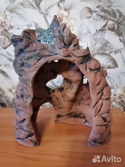 Декорации для аквариума, замок