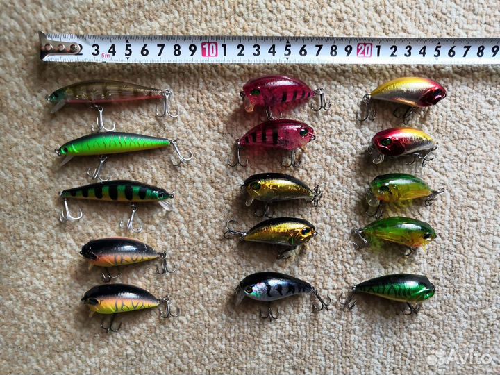 Набор воблеров бу