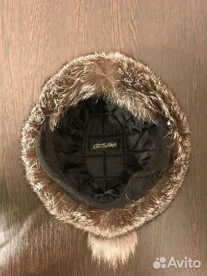 Женская меховая шапка (песец)