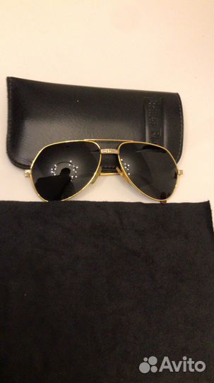 Солнцезащитные очки Cartier Vendome Santos 22K