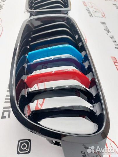 Спойлер на BMW 2 series F22 CS Style Черный глянец