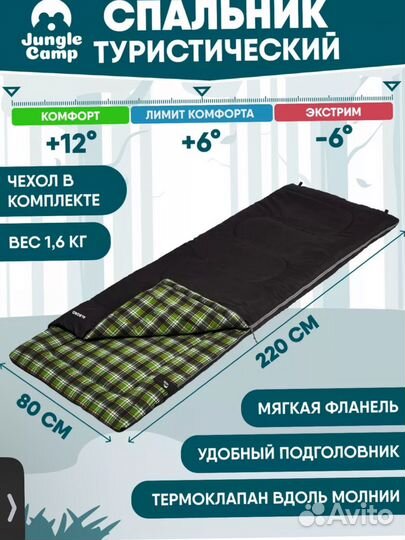 Jungle Camp Спальный мешок