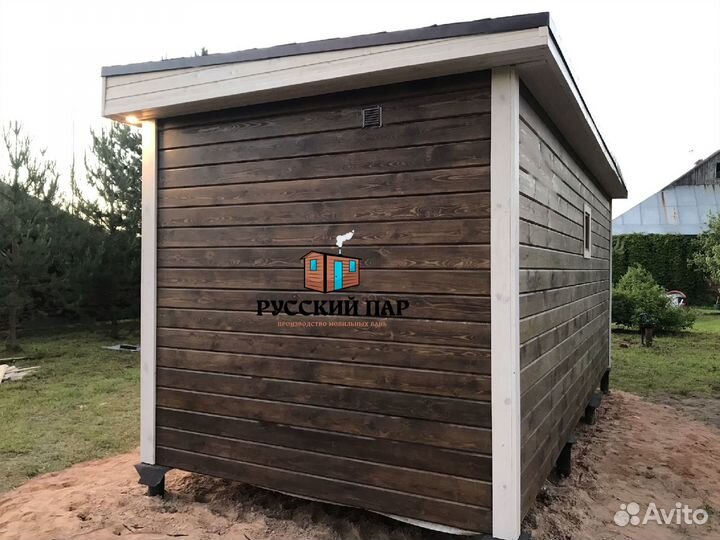 Баня под ключ 6х2,5 комфортная