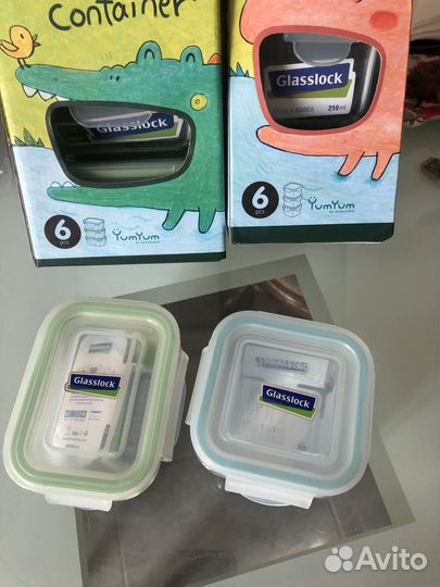 Стеклянные контейнеры пищевые