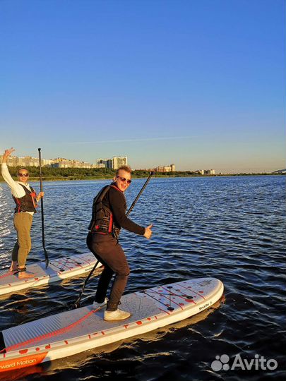 Прокат надувного сапборда SUP Shark 11'x34