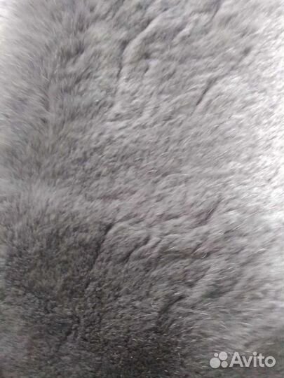 Воротник из натурального меха кролика