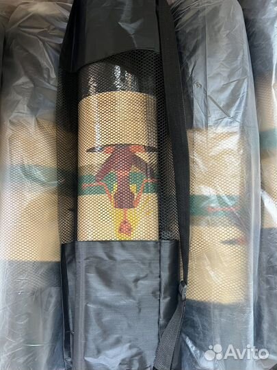 Коврик для йоги и фитнеса 8 мм новый