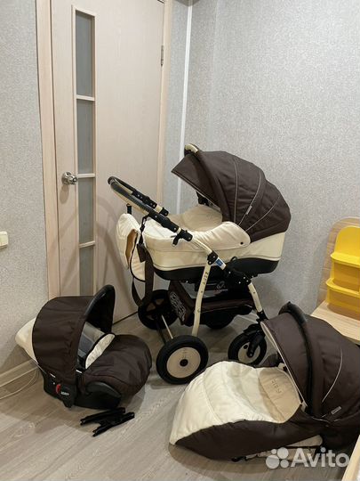 Коляска Verdi zipy 3 в 1 в отличном состоянии