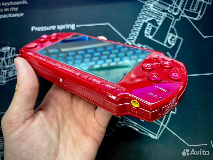 PSP slim 2001 God of War Limited Edition в идеале