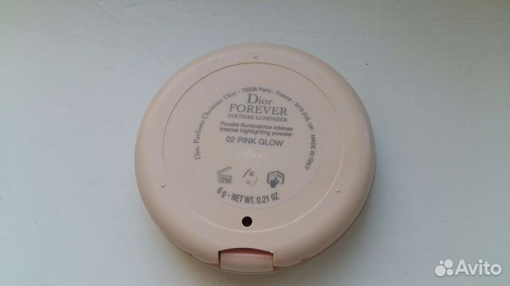 Футляр от dior forever couture luminizer 02
