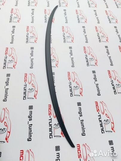 Спойлер Audi A3 8V дорест для седана матовый