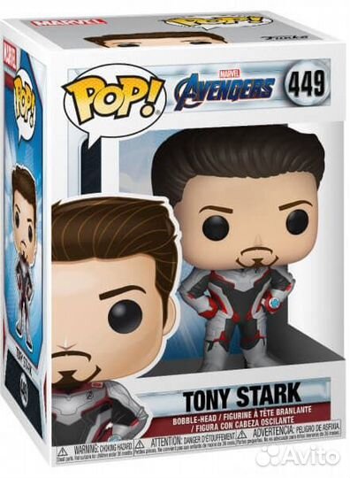 Фигурка Funko POP Tony Stark 449 Avengers Marvel