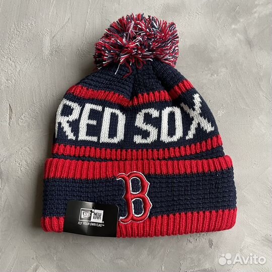 Шапка зимняя Boston Red Sox MLB
