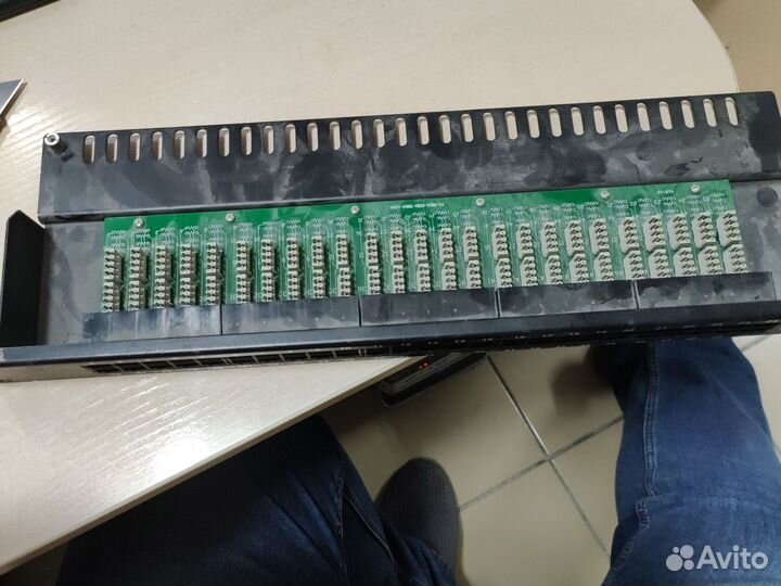 Патч панель телефонная 50 портов