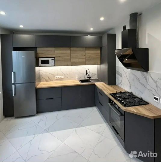 Кухонный гарнитур на заказ. Гapaнития дo 10 лeт