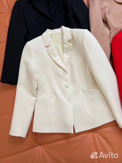 Christian Dior пиджак белый