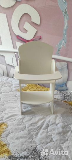 Стульчик для кормления кукол