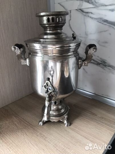 Самовар дровяной угольный