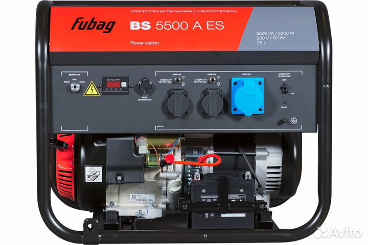 Генератор бензиновый Fubag BS 8000 A ES