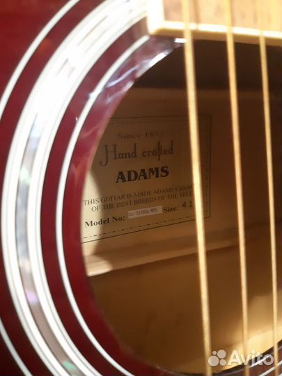 Электроакустическая гитара adams ag-310eq