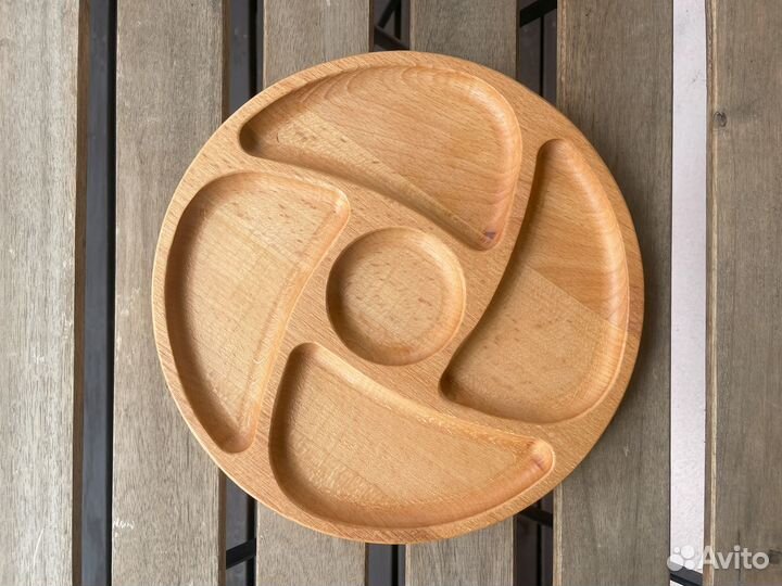 Менажница из бука 25 см