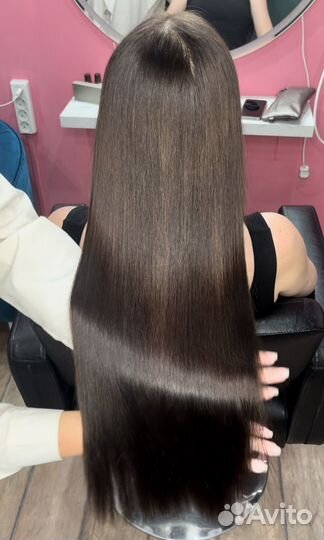 Кератиновое выпрямление (модель)