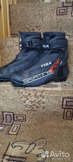 Лыжные ботинки tisa skating nnn