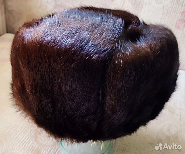 Норковая шапка мужская