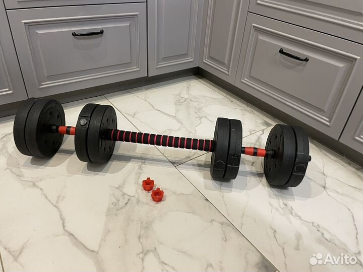 Гантели разборные 24 кг со штангой