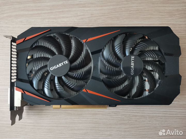 Видеокарта Gigabyte GeForce GTX 1060 WF OC 3Gb
