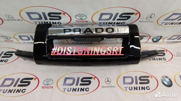 Кенгурятник Toyota Land Cruiser Prado 120 black